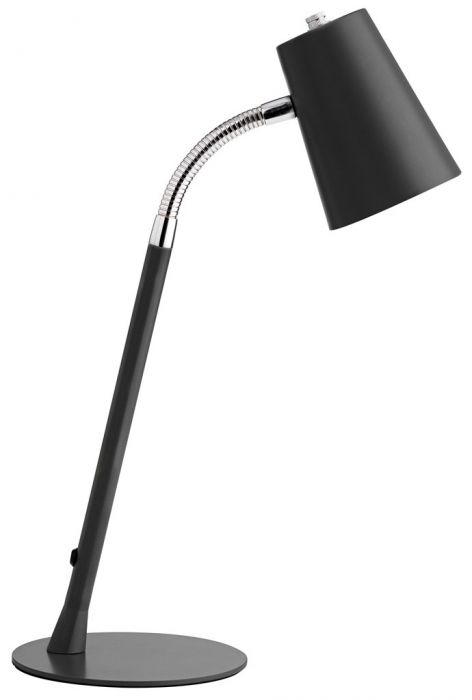 Valgusti UNILUX Flexio 2, must ; vahetatav LED lamp 5W E14