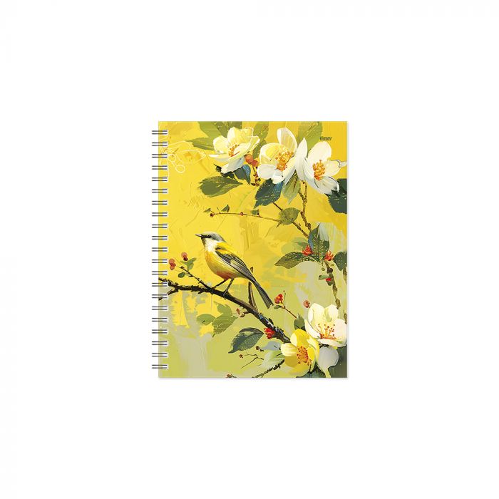 Book calendar Chancellor Spiral Disain Week Rose, spiral binding, padded covers, weekly content