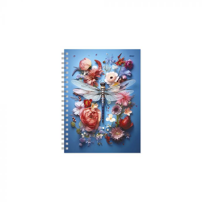 Book calendar Chancellor Spiral Design  Day Golden wisp, spiral binding, padded covers, daily content