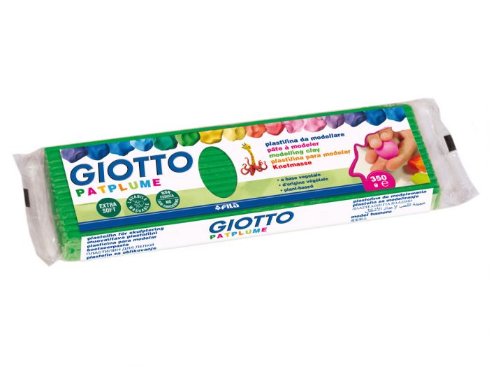 Plasticine light green 350g Platplume Giotto