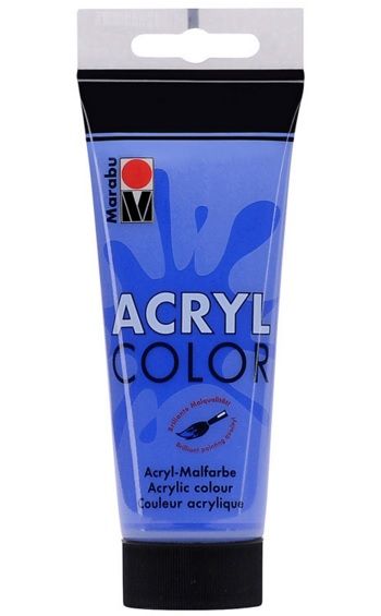 Acrylic paint Marabu 100ml 053 dark blue
