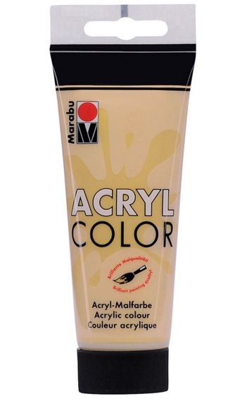 Acrylic paint Marabu 100ml 084 gold