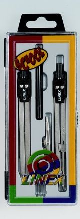 LINEX 25 SCHOOL COMPASS SET