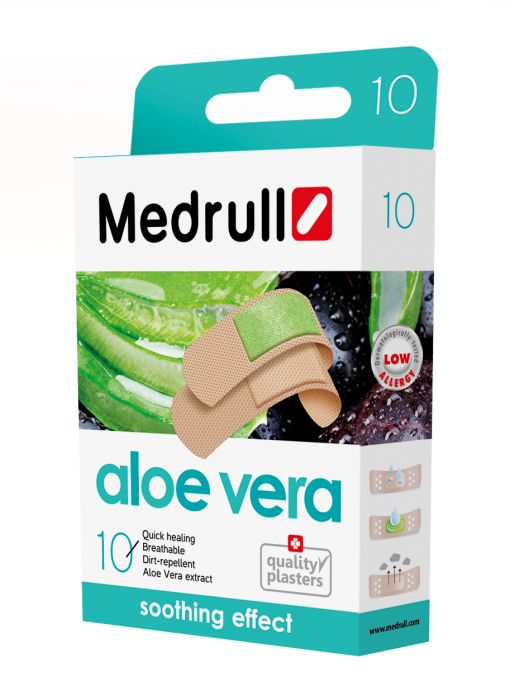 Haavaplaaster Medrull Aloe Vera 20tk/pk