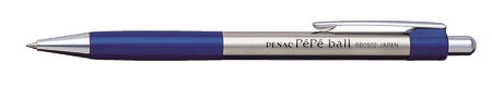 Ballpoint pen Penac PePe 0.7mm, blue refill