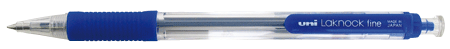 Ballpoint pen Uni SN-101 (SN-100) Laknock 0.7mm (0.5), blue