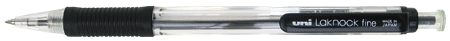 Ballpoint pen Uni SN-101 Laknock 0,7mm, black
