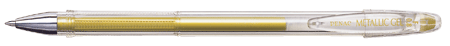 Gel pen Penac FX-3 Gel 0.7mm metal gold with cap