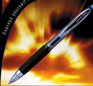 Gel pen Uni Signo UMN207 black 0,5mm