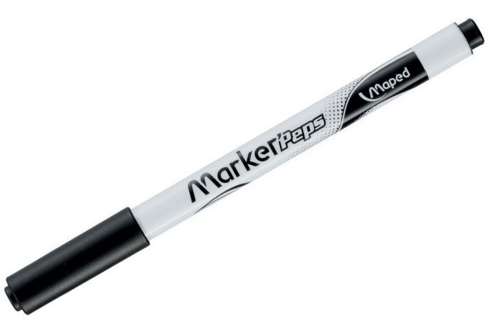 Dry erase markers  , black, Maped