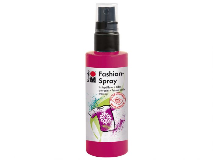 Tekstiilivärv Marabu Fashion Spray 100ml 005 rasberry- vaarikas
