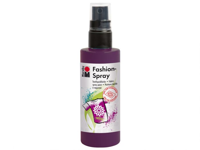 Tekstiilivärv Marabu Fashion Spray 100ml 039 aubergine- baklazaan