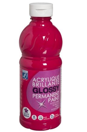Akrüülvärv 500ml 437 primary red Glossy C&Co
