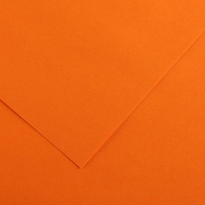 Cardboard Vivaldi 50x65 / 240g 09 orange