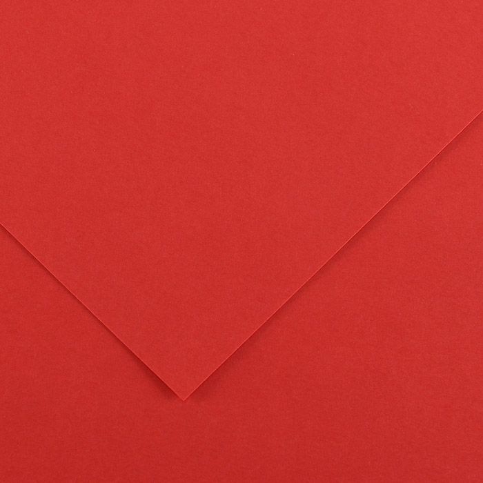 Cardboard Vivaldi 50x65 / 240g 15 red