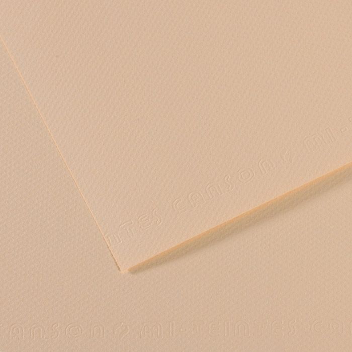 Pastel paper MiTeintes 50x65 / 160g 112 eggshell
