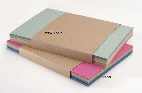 Coloured Cardstock pastel colors 300g A4 20sh.