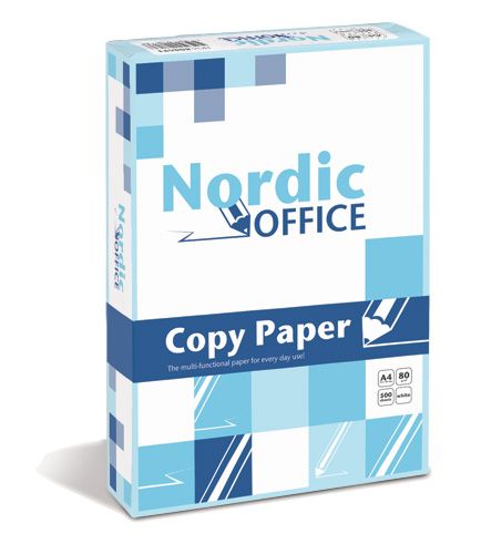 Copy paper A4 80g Nordic Office 500 sheets / pack