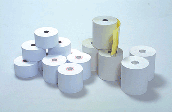 Cash register paper 76mmx40 / 45m (roll diameter 60mm, core diameter 12mm)