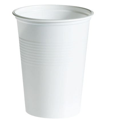 Drinking cup 190ml 100pcs. white, for water dispenser
