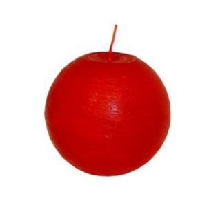 Candle ball 120 Patina red