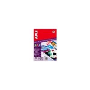Label Apli 114,5x5,5mm for CD box, removable, 10 sheets per pack (370pcs),