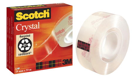 Adhesive tape Scotch Crystal 600 19mm x 33m