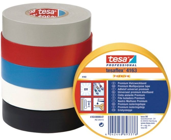 PVC-isoleerteip Tesa sinine 33mx19mm