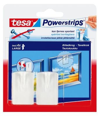 Hanging hook Tesa self-adhesive 2 pcs / pack