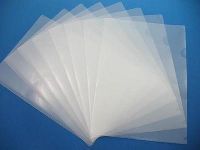 Kilekaaned K286xL550mm (sisemõõt 282x548mm),(tellitav), suurele töövihikule, läbipaistev 0,14mm PVC materjal