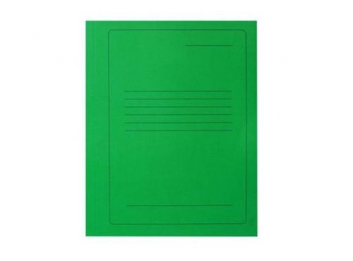 Cardboard binder A4, 300 gsm, printed, green, SMLT