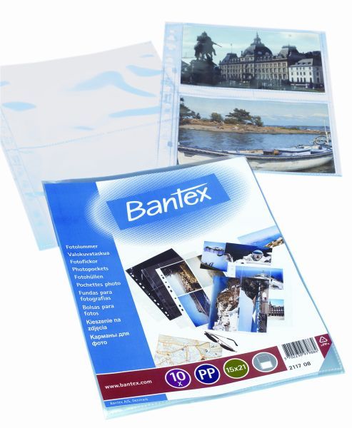 BANTEX PHOTO POCKET, TRANSPARANT