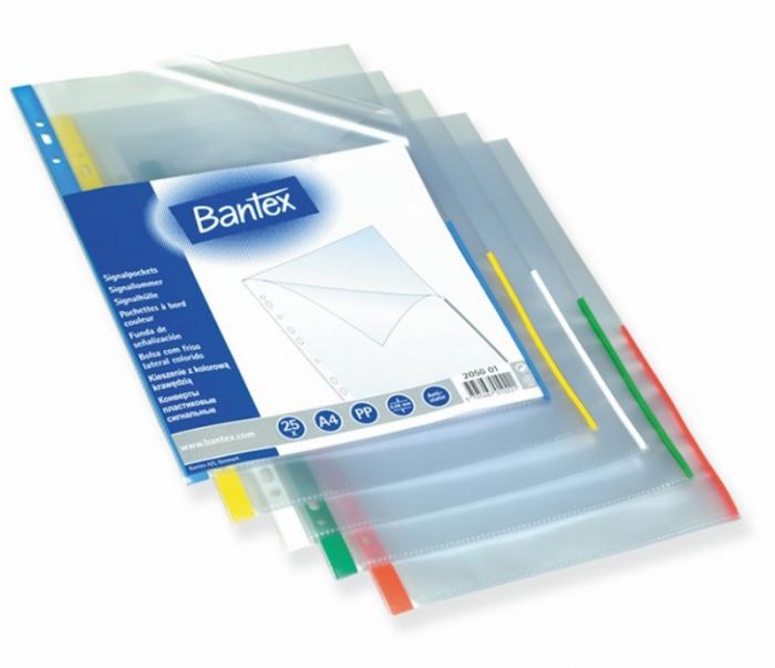BANTEX COLOUR-CODED POCKET 0,08 MM, GREEN