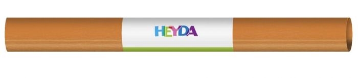 Crepe paper 50x250cm 32g orange, Heyda, Brunnen