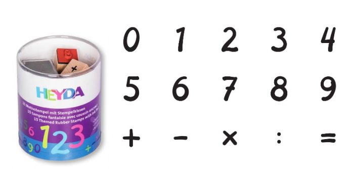 Stamp set Numbers