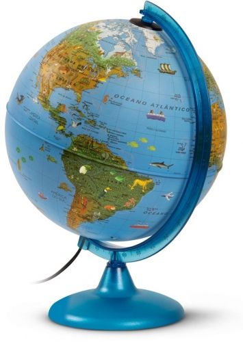 Globe 25cm ARCA blue, in Estonian