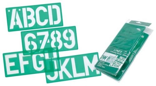 LINEX 85100 LETTERING TEMPLATE 100 MM