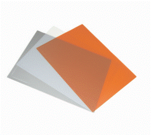 Table mat 530x400mm Frosty mat transparent Prolexplast