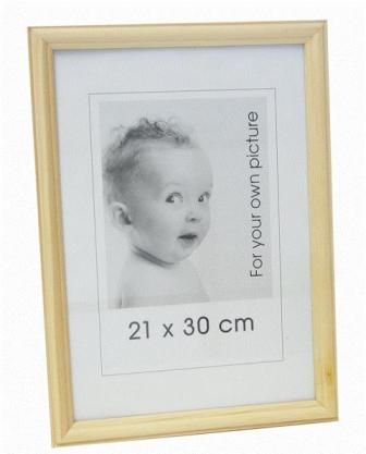 Pildiraam B3 21x30, naturaalne puit A4