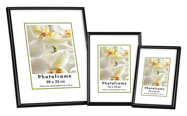 Pildiraam Decoline 21x30 must, tugijalg