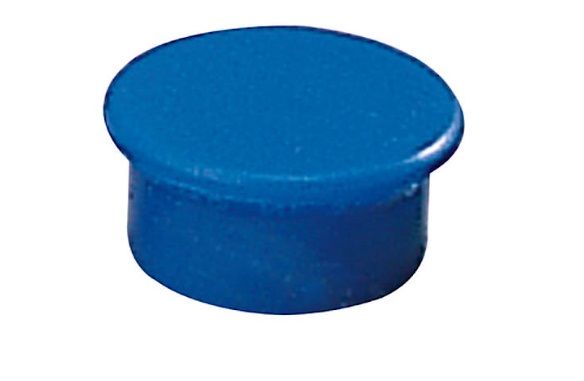 Magnet blue - 13 mm, 8 magnets per blister card