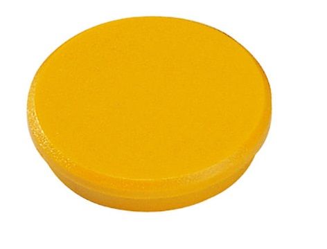 Tahvlimagnet 32mm kollane, 4-ne komplekt,Dahle