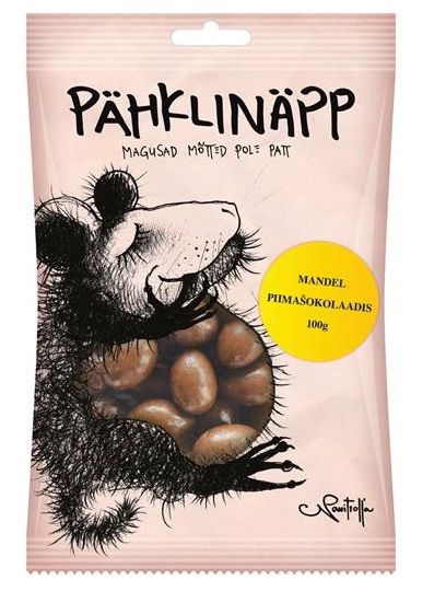 Mandel piimashokolaadis 100g, Pähklinäpp