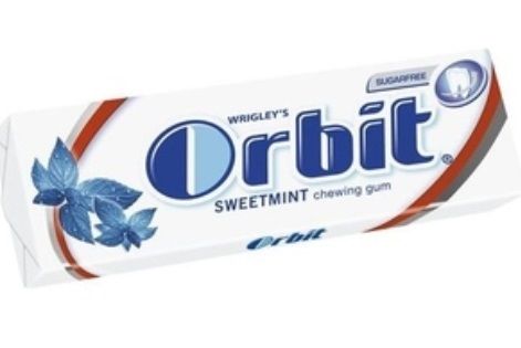 Närimiskumm Orbit Sweetmint 14g (suhkruvabad padjakesed)