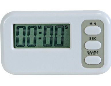 Timer with LCD display, tabletop or shower board or other magnetic mounting (timer), countdown timer with alarm