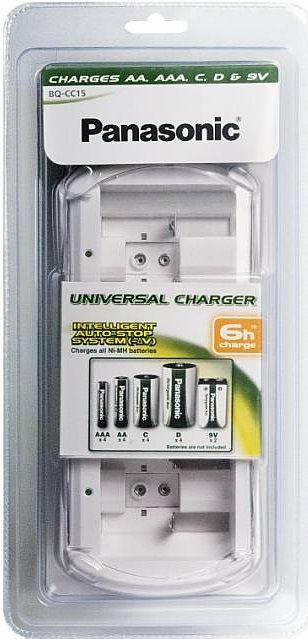 Battery charger Panasonic BQ-CC15 universal