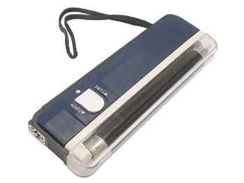 Ultraviolet lamp / Money detector ZLUVBL handheld - flashlight + UV detector (4W lamp)