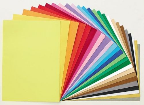 Colored cardboard, bulk packaging, A3 300g, 25 colors x 5 sheets