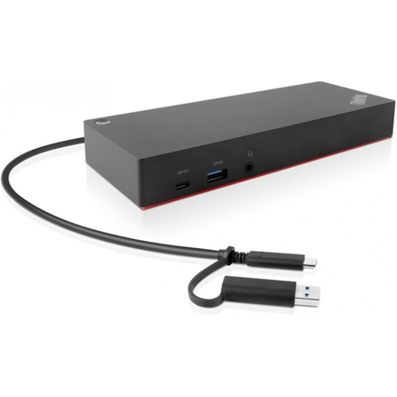 Lenovo | ThinkPad Hybrid USB-C with USB-A Dock, max 2 displays, | 40AF0135EU | USB-C  Dock | Ethernet LAN (RJ-45) ports 1 | DisplayPorts quantity 2 | USB 3.0 (3.1 Gen 1) Type-C ports quantity 1 x USB