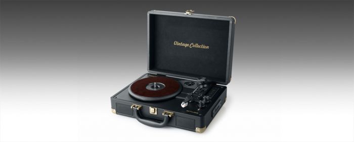 Muse | Turntable Stereo System | MT-103 GD | Black | 3 speeds | USB port | AUX in